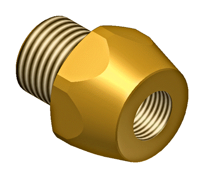 MK4 Hose End Adaptor (1/4" BSP Male to 1/8" BSP Female)