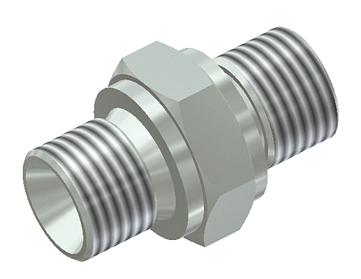 1/4" BSP Male Male Adaptor
