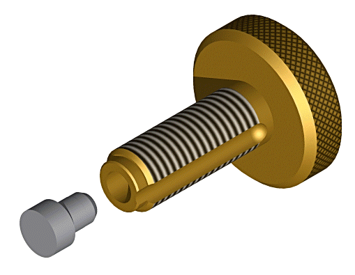 Hill Pumps Pressure Relief Screw for MK4 Hill PCP Air Pumps Z4128-15